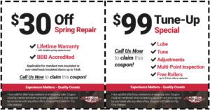 Garage Door Repair Coupons Phoenix | Parker Garage Doors