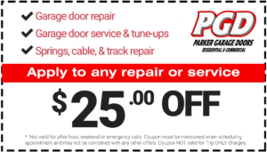 25 off new garage door coupon